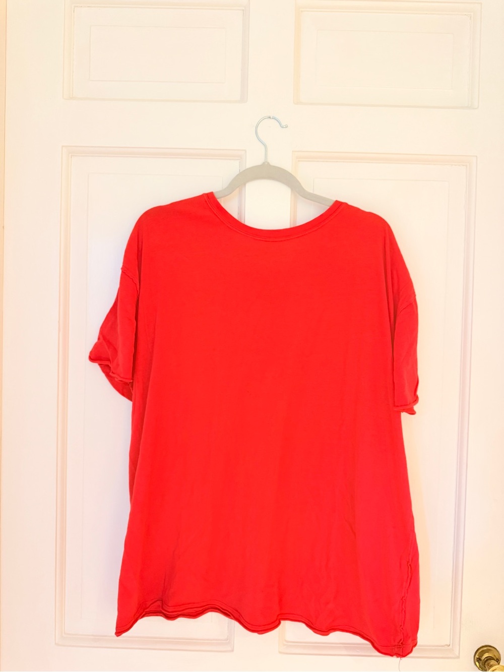 We The Free Vibrant Red Short Sleeve Tee